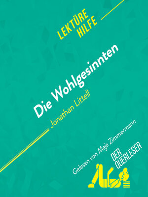 cover image of Die Wohlgesinnten von Jonathan Littell Lektürehilfe